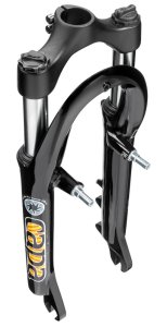 RST Federgabel Capa T26 26  für Disc-&V-Brake ohne Schaft schwarz 